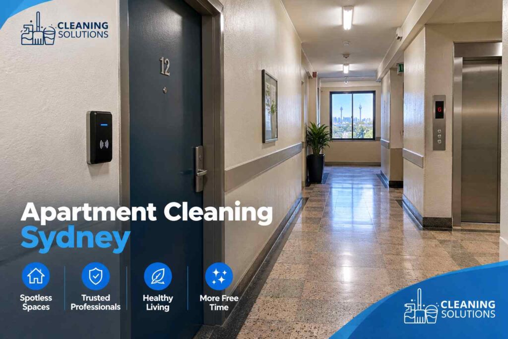 Building access with fob and lift for apartment cleaners in Sydney CBD