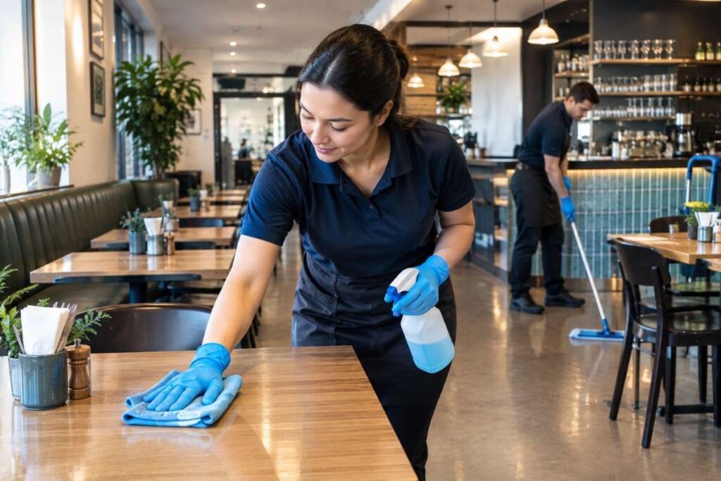 Restaurant Cleaning Service in Sydney by Top Sydney Cleaners