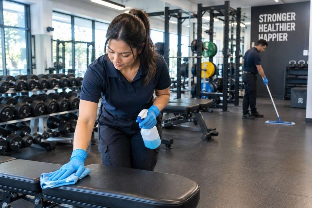 Gym and Fitness Cleaning Service in Sydney by Top Sydney Cleaners