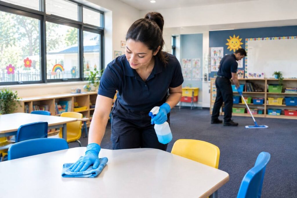 School & childcare cleaning in Sydney by Top Sydney Cleaners