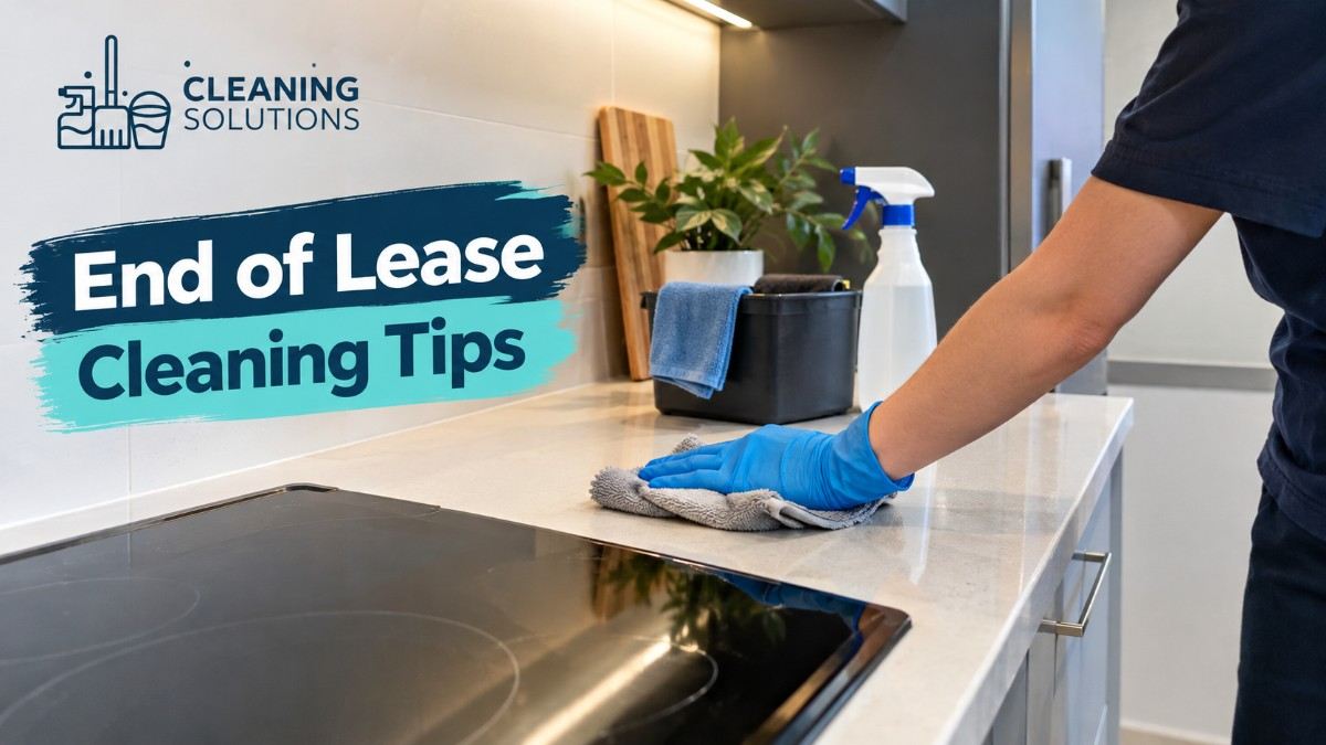 End of lease cleaning inside a Sydney rental apartment